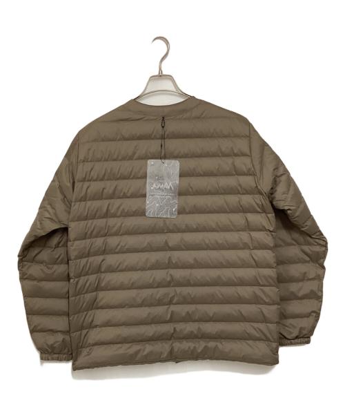 NANGA（ナンガ）NANGA (ナンガ) URBAN RESEARCH DOORS (アーバンリサーチドアーズ) 別注 REVERSIBLE DOWN JACKET/リバーシブルダウンジャケット ブラウン サイズ:Mの古着・服飾アイテム