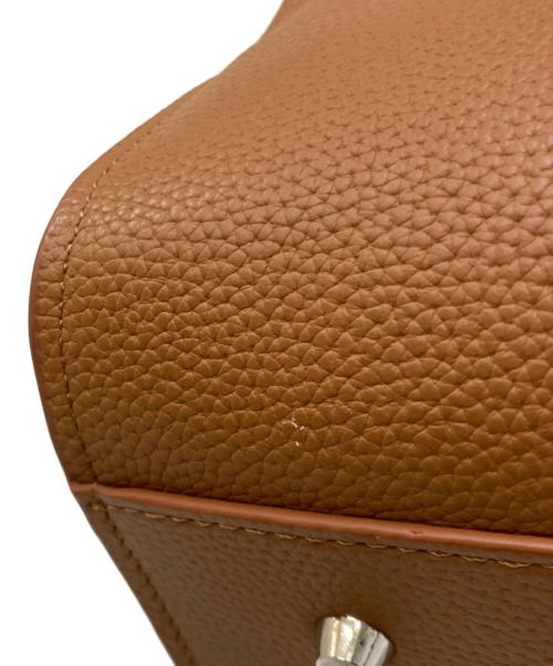 JISTORY（ジストリー）JISTORY (ジストリー) SIDE BELT BOSTON BAG（サイドベルトボストンバッグ） キャメルの古着・服飾アイテム