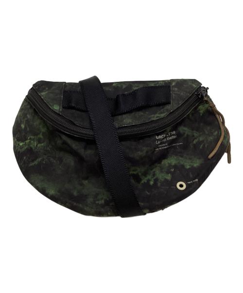 UNDERCOVER（アンダーカバー）UNDERCOVER (アンダーカバー) ウエストバッグ グリーン×ブラックの古着・服飾アイテム