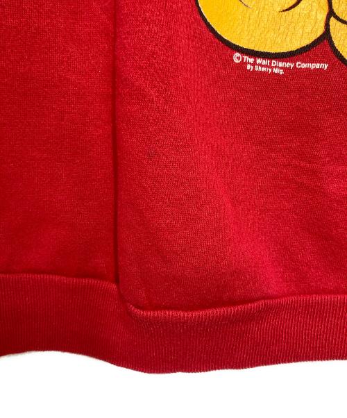 TULTEX（タルテックス）TULTEX (タルテックス) DISNEY (ディズニー) 両面キャラクタープリントスウェット レッド サイズ:Ｌの古着・服飾アイテム