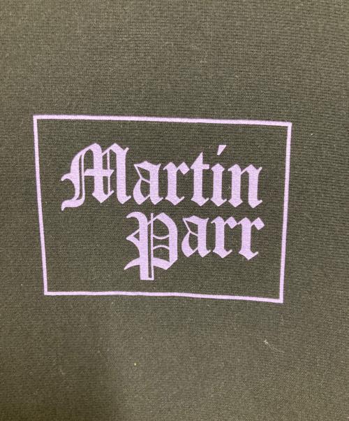 MARTIN PARR（マーティン パー）MARTIN PARR (マーティン パー) BAL (バル) ESTNATION (エストネーション) 別注 プリントスウェット ブラック サイズ:Mの古着・服飾アイテム
