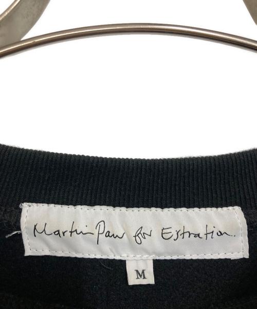 MARTIN PARR（マーティン パー）MARTIN PARR (マーティン パー) BAL (バル) ESTNATION (エストネーション) 別注 プリントスウェット ブラック サイズ:Mの古着・服飾アイテム