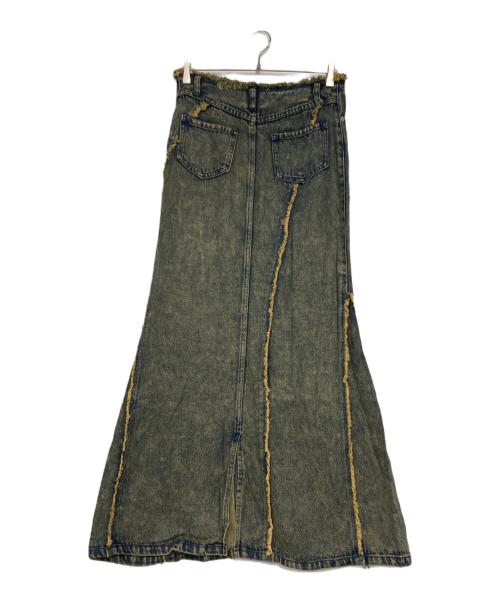 MAISON SPECIAL（メゾンスペシャル）MAISON SPECIAL (メゾンスペシャル) Cellulose Denim Maxi Skirt ブルー サイズ:38の古着・服飾アイテム
