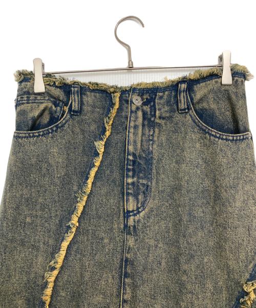 MAISON SPECIAL（メゾンスペシャル）MAISON SPECIAL (メゾンスペシャル) Cellulose Denim Maxi Skirt ブルー サイズ:38の古着・服飾アイテム