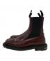 TOGA PULLA (トーガ プルラ) Stud-Embellished Leather Ankle Boot ワインレッド サイズ:39：27000円