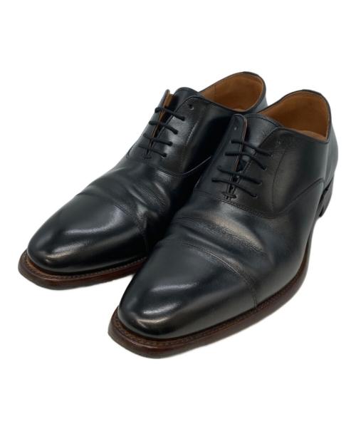 SCOTCH GRAIN（スコッチグレイン）SCOTCH GRAIN (スコッチグレイン) ストレートチップシューズ ブラック サイズ:25.5cmの古着・服飾アイテム