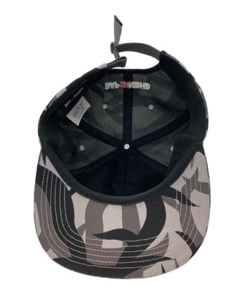 A BATHING APE（ア ベイシング エイプ）A BATHING APE (アベイシングエイプ) NEIGHBORHOOD (ネイバーフッド) トライバルカモロゴ刺繍キャップ グレーの古着・服飾アイテム