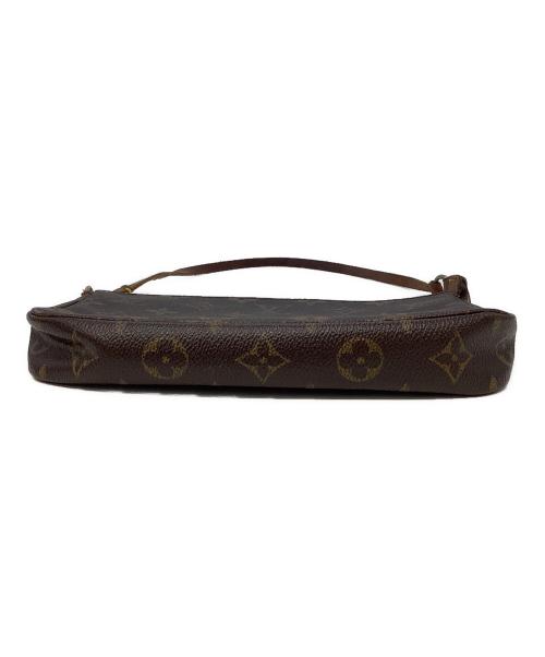 LOUIS VUITTON（ルイ ヴィトン）LOUIS VUITTON (ルイ ヴィトン) ハンドポーチ ブラウンの古着・服飾アイテム