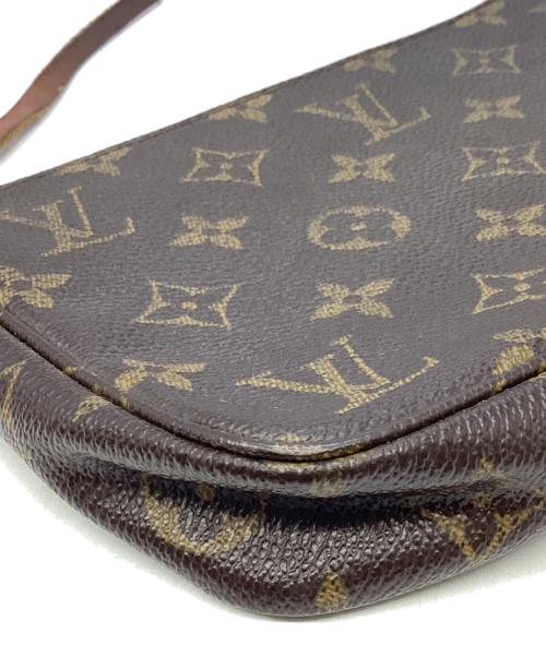 LOUIS VUITTON（ルイ ヴィトン）LOUIS VUITTON (ルイ ヴィトン) ハンドポーチ ブラウンの古着・服飾アイテム