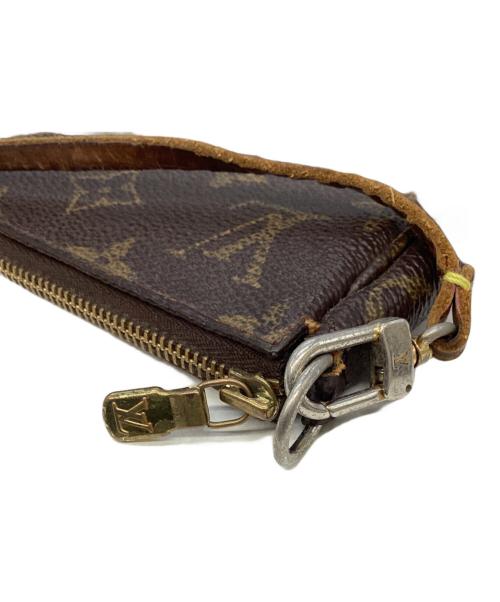 LOUIS VUITTON（ルイ ヴィトン）LOUIS VUITTON (ルイ ヴィトン) ハンドポーチ ブラウンの古着・服飾アイテム