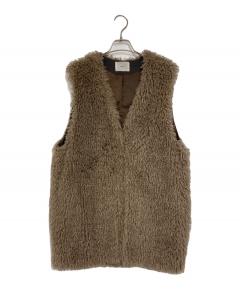 【BARNEYS NEW YORK/バーニーズニューヨーク】ファー★ベスト 中古・古着通販】BARNEYS NEWYORK (バーニーズ・ニューヨーク