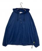 digawel×PORTERディガウェル×ポーター）の古着「ハーフジップフーディー」｜ネイビー