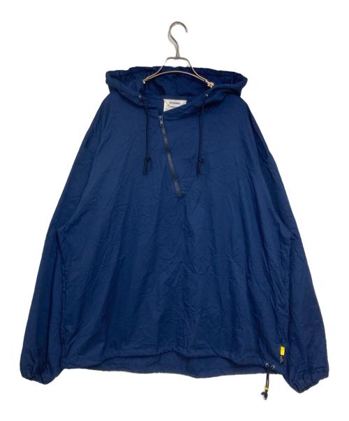 digawel（ディガウェル）digawel (ディガウェル) PORTER (ポーター) ハーフジップフーディー ネイビー サイズ:３の古着・服飾アイテム