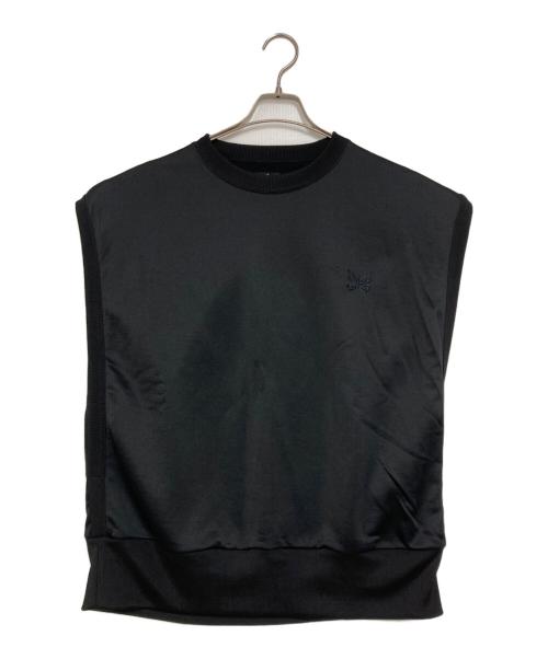 Needles（ニードルズ）Needles (ニードルズ) Sleeveless Tee - C/P ブラック サイズ:Ｌの古着・服飾アイテム