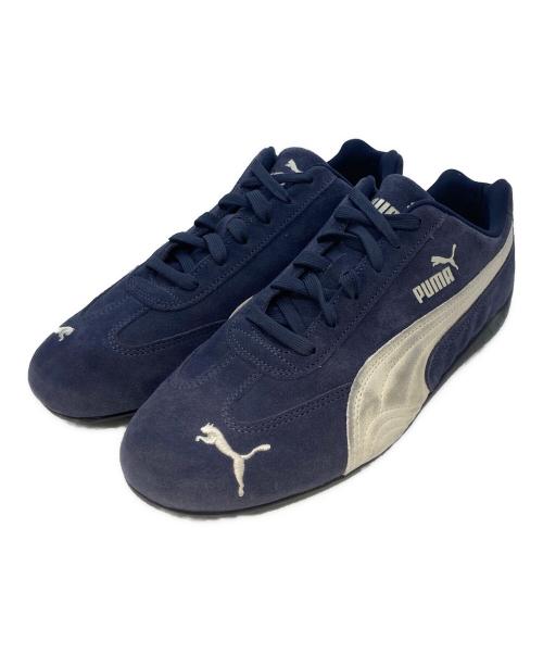PUMA（プーマ）PUMA (プーマ) スピードキャット ネイビー×ホワイト サイズ:US9.5の古着・服飾アイテム