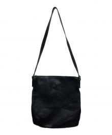 HIROFU（ヒロフ）の古着「レザーショルダーバッグ」｜ネイビー