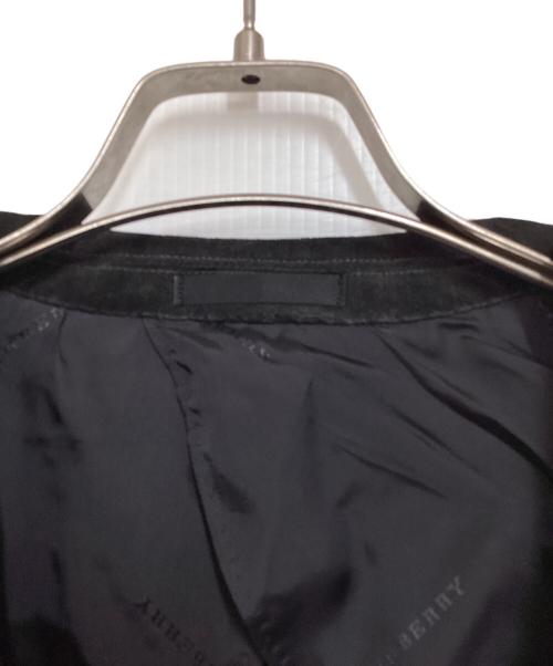 BURBERRY LONDON（バーバリーロンドン）BURBERRY LONDON (バーバリーロンドン) ベロアテーラードジャケット グレー サイズ:Lの古着・服飾アイテム