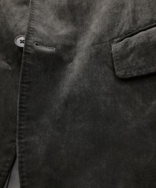 BURBERRY LONDON（バーバリーロンドン）BURBERRY LONDON (バーバリーロンドン) ベロアテーラードジャケット グレー サイズ:Lの古着・服飾アイテム