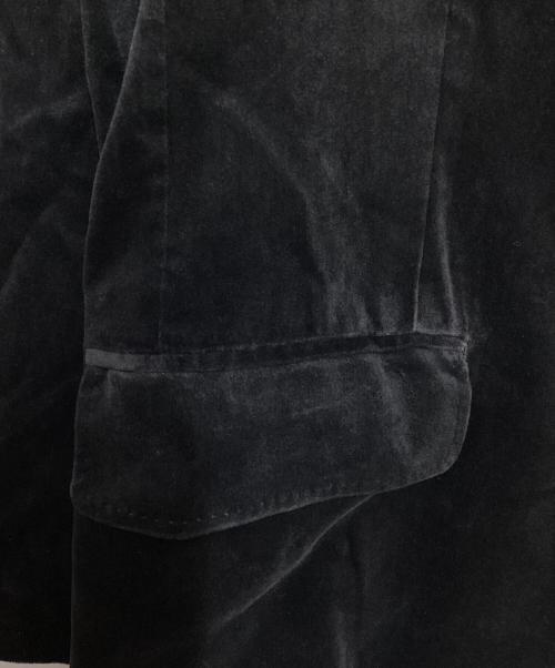 BURBERRY LONDON（バーバリーロンドン）BURBERRY LONDON (バーバリーロンドン) ベロアテーラードジャケット グレー サイズ:Lの古着・服飾アイテム