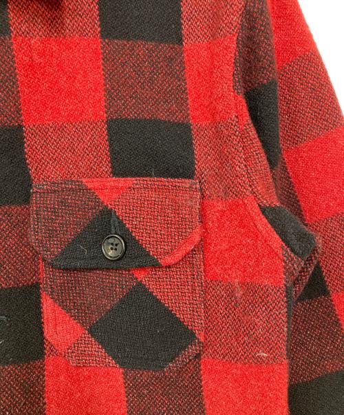 H.R.MARKET（ハリウッドランチマーケッド）H.R.MARKET (ハリウッドランチマーケッド) バッファローチェック CPOジャケット レッド×ブラック サイズ:4の古着・服飾アイテム