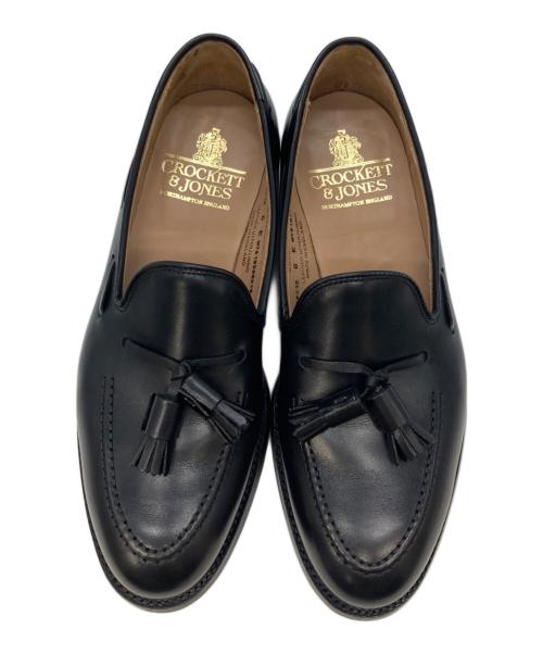 Crockett & Jones（クロケット＆ジョーンズ）Crockett & Jones (クロケット＆ジョーンズ) キャベンディッシュ3 タッセルローファー ブラック サイズ:6Eの古着・服飾アイテム