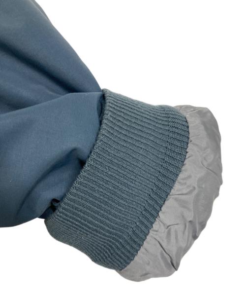 LAND'S END（ランズエンド）LAND'S END (ランズエンド) ウィンドチェックパーカコート ブルー サイズ:Lの古着・服飾アイテム