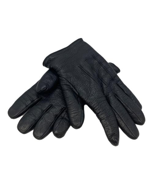 DIOR HOMME（ディオール オム）Dior Homme (ディオール オム) ムートングローブ ブラックの古着・服飾アイテム