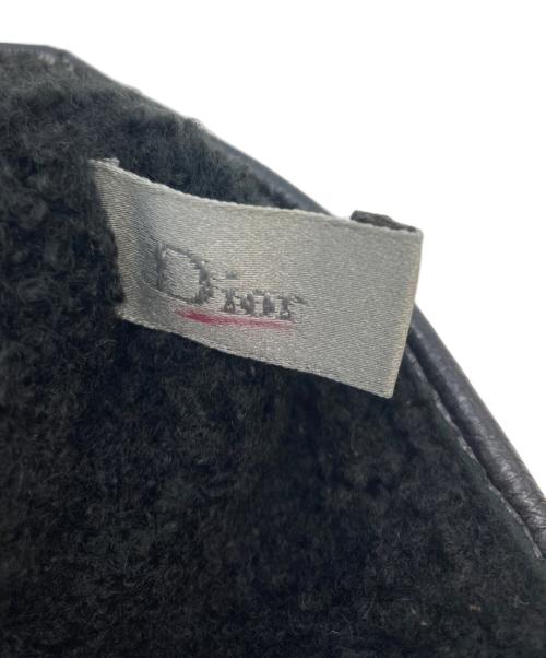 DIOR HOMME（ディオール オム）Dior Homme (ディオール オム) ムートングローブ ブラックの古着・服飾アイテム