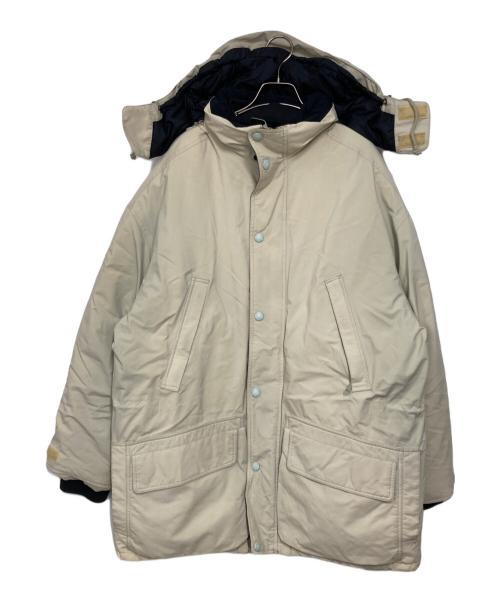 Eddie Bauer（エディーバウアー）Eddie Bauer (エディーバウアー) ハンティングダウンジャケット ベージュ サイズ:Mの古着・服飾アイテム