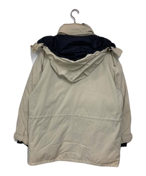 Eddie Bauer（エディーバウアー）Eddie Bauer (エディーバウアー) ハンティングダウンジャケット ベージュ サイズ:Mの古着・服飾アイテム