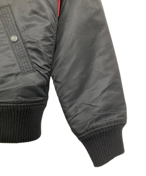 ALPHA（アルファ）ALPHA (アルファ) ボンバージャケット/BOMBER JACKET ブラック サイズ:Ｍの古着・服飾アイテム