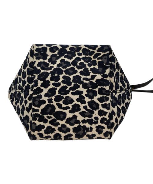 Herve Chapelier（エルベシャプリエ）Herve Chapelier (エルベシャプリエ) レオパードショルダーポーチ グレー×ベージュの古着・服飾アイテム