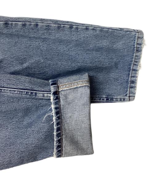 MIU MIU（ミュウミュウ）MIU MIU (ミュウミュウ) ケイト テーパードデニムパンツ インディゴ サイズ:25の古着・服飾アイテム