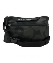 marimekko（マリメッコ）の古着「Unikko Neat Crossbody ショルダーバッグ」｜ブラック