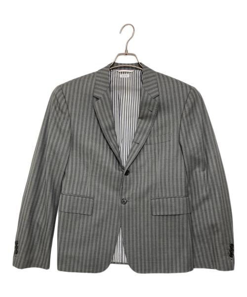 Thom Browne（トムブラウン）Thom Browne (トムブラウン) ストライプセットアップスーツ グレー サイズ:48の古着・服飾アイテム