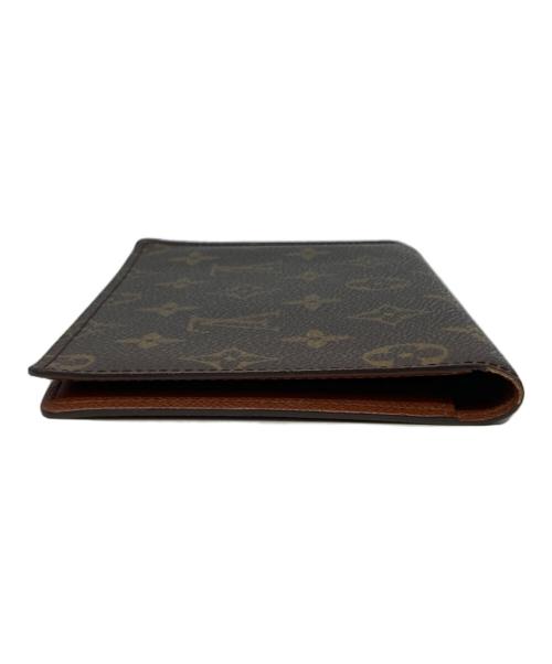 LOUIS VUITTON（ルイ ヴィトン）LOUIS VUITTON (ルイ ヴィトン) 二つ折り小切手ケース ブラウンの古着・服飾アイテム