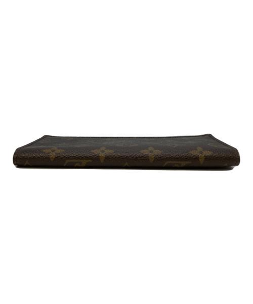 LOUIS VUITTON（ルイ ヴィトン）LOUIS VUITTON (ルイ ヴィトン) 二つ折り小切手ケース ブラウンの古着・服飾アイテム