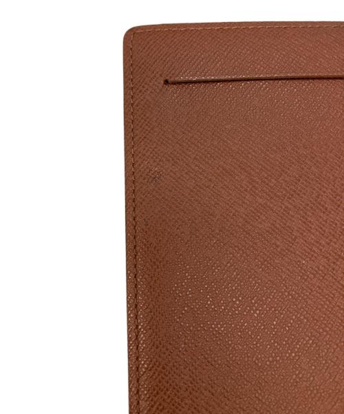 LOUIS VUITTON（ルイ ヴィトン）LOUIS VUITTON (ルイ ヴィトン) 二つ折り小切手ケース ブラウンの古着・服飾アイテム