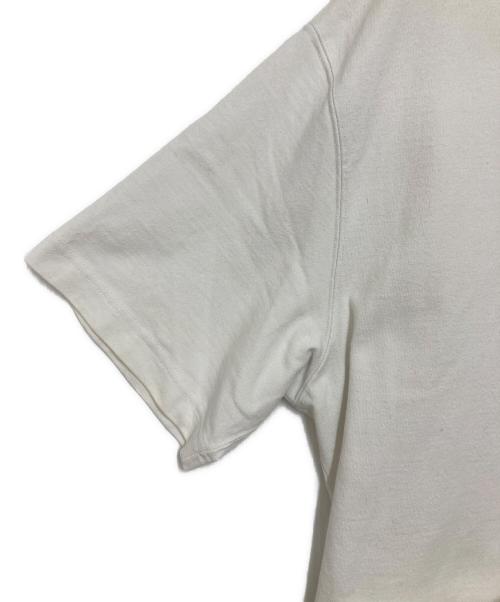COMME des GARCONS HOMME（コムデギャルソン オム）COMME des GARCONS HOMME (コムデギャルソン オム) 綿度詰天竺ポケットTシャツ ホワイト サイズ:Ｓの古着・服飾アイテム