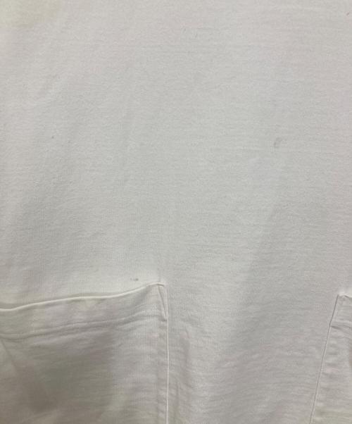 COMME des GARCONS HOMME（コムデギャルソン オム）COMME des GARCONS HOMME (コムデギャルソン オム) 綿度詰天竺ポケットTシャツ ホワイト サイズ:Ｓの古着・服飾アイテム