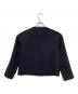 tricot COMME des GARCONS (トリココムデギャルソン) デカボタン裏ドットノーカラージャケット ネイビー サイズ:S：22000円