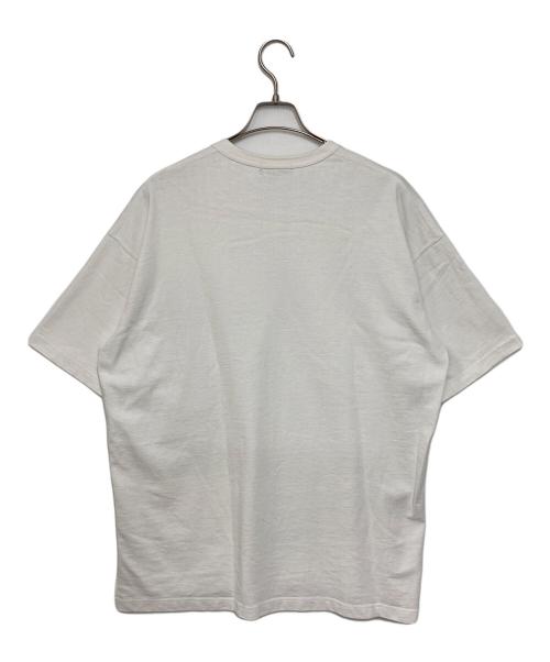 COMME des GARCONS HOMME（コムデギャルソン オム）COMME des GARCONS HOMME (コムデギャルソン オム) 製品加工ポケット付き クルーネック シャツ ホワイト サイズ:Mの古着・服飾アイテム