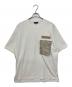 COMME des GARCONS HOMME（コムデギャルソン オム）の古着「製品加工ポケット付き クルーネック シャツ」｜ホワイト
