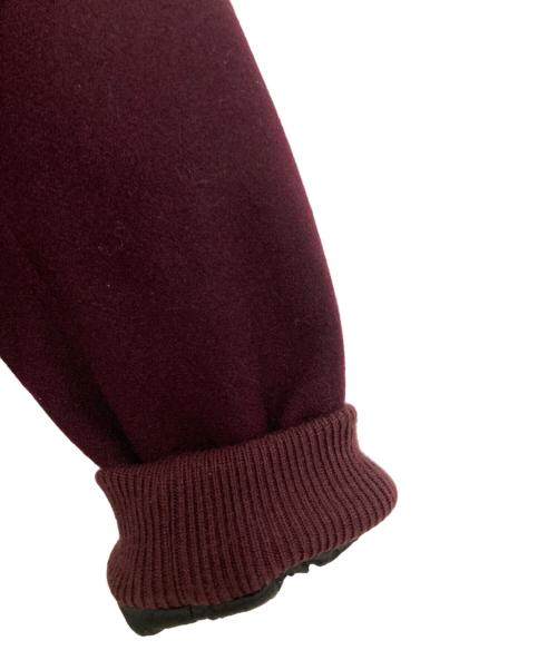 skookum（スクーカム）skookum (スクーカム) SHIPS any (シップスエニィ) 別注バーシティジャケット バーガンディー サイズ:Mの古着・服飾アイテム