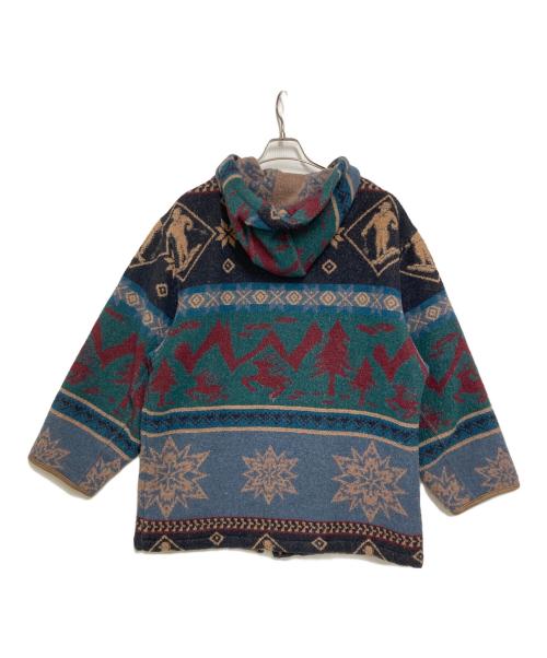 L.L.Bean（エルエルビーン）L.L.Bean (エルエルビーン) ノルディックフーデットフリースジャケット マルチカラー サイズ:Lの古着・服飾アイテム