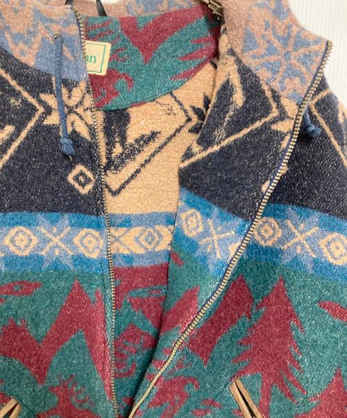 L.L.Bean（エルエルビーン）L.L.Bean (エルエルビーン) ノルディックフーデットフリースジャケット マルチカラー サイズ:Lの古着・服飾アイテム