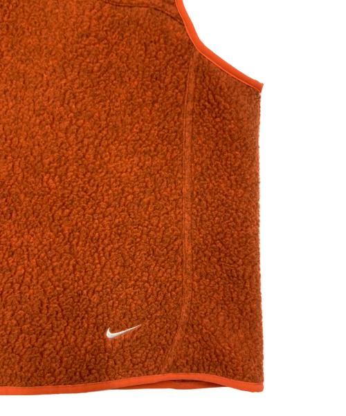 NIKE ACG（ナイキエーシージー）NIKE ACG (ナイキエーシージー) フリースベスト オレンジ サイズ:XLの古着・服飾アイテム