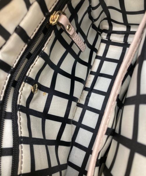 Kate Spade（ケイトスペード）Kate Spade (ケイトスペード) 2WAYショルダーバッグ イエロー×ベージュの古着・服飾アイテム