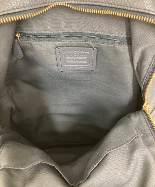 COACH（コーチ）COACH (コーチ) レザーリュック ブラウンの古着・服飾アイテム