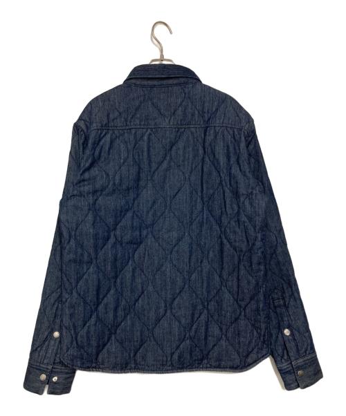 NATAL DESIGN（ネイタルデザイン）NATAL DESIGN (ネイタルデザイン) QUILTED SHIRTS JACKET ブルー サイズ:XLの古着・服飾アイテム